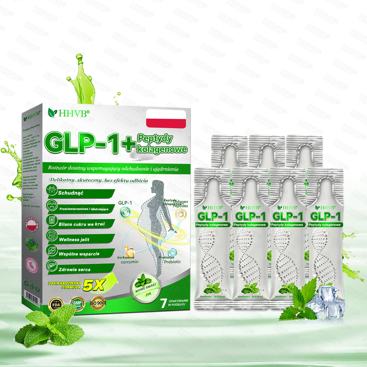 Oficjalny Sklep 𝐇𝐇𝐕𝐁®🌿 GLP-1 + Peptydy Kolagenowe – płyn doustny wspierający odchudzanie i ujędrnianie skóry 🔥 Wzbogacony o Matrixyl 3000, pomaga przy ✅ otyłości, poprawie jędrności skóry, wsparciu serca, cukrzycy, bezdechu sennym i problemach ze stawami.