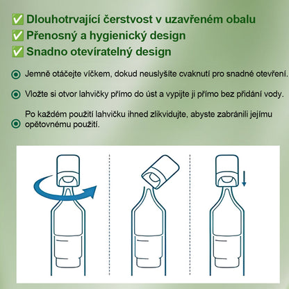 BuildLeafe® GLP-1 8-in-1 Fit & Vital Szájhigiéniai oldat Alkalmas elhízás, szív- és érrendszeri egészség, cukorbetegség, alvási apnoe, bélrendszeri egészség, ízületiproblémák és egyéb egészségügyi igények esetén