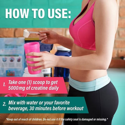 😍Sculpting the Perfect Curves - CREAYINE Creatine Monohydrate Powder