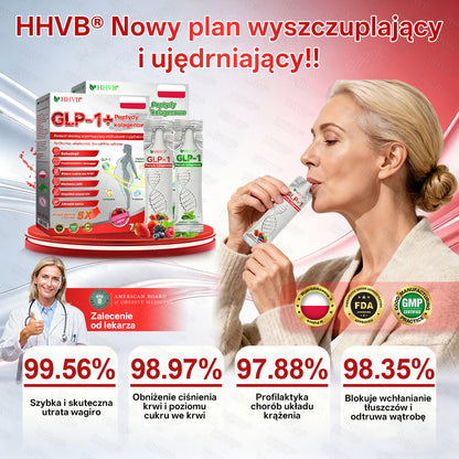 Oficjalny Sklep 𝐇𝐇𝐕𝐁®🌿 GLP-1 + Peptydy Kolagenowe – płyn doustny wspierający odchudzanie i ujędrnianie skóry 🔥 Wzbogacony o Matrixyl 3000, pomaga przy ✅ otyłości, poprawie jędrności skóry, wsparciu serca, cukrzycy, bezdechu sennym i problemach ze stawami.