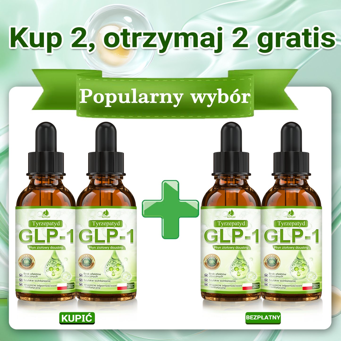 🍃Oficjalny sklep w Polsce | ♻️BuildLeaf® Tyrzepatyd GLP-1 Krople odchudzające i wspomagające zdrowie – 👩‍⚕️Spożywczej jakości spalacz tłuszczu opracowany przez Polskie Towarzystwo Leczenia Otyłości
