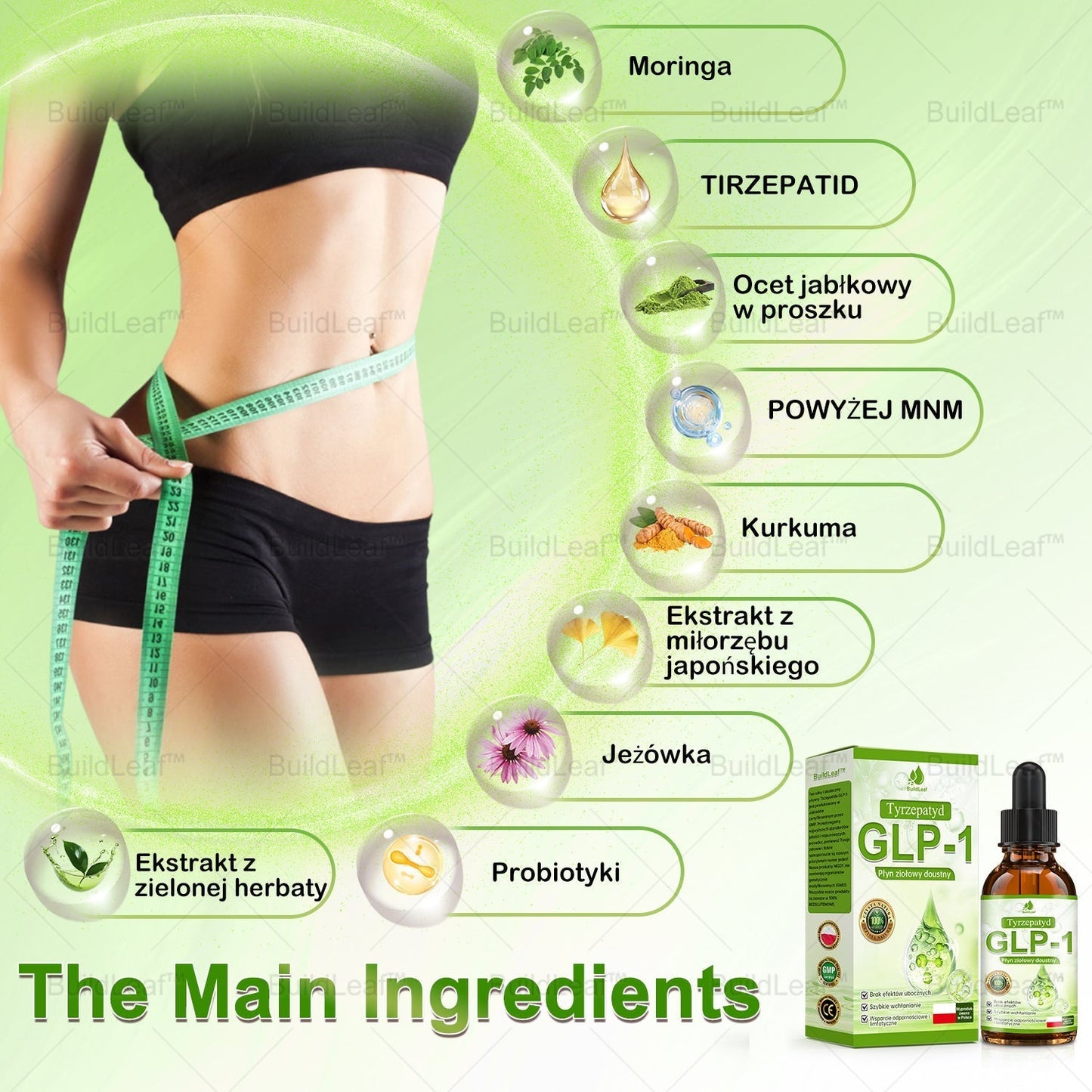 🍃Oficjalny sklep w Polsce | ♻️BuildLeaf® Tyrzepatyd GLP-1 Krople odchudzające i wspomagające zdrowie – 👩‍⚕️Spożywczej jakości spalacz tłuszczu opracowany przez Polskie Towarzystwo Leczenia Otyłości