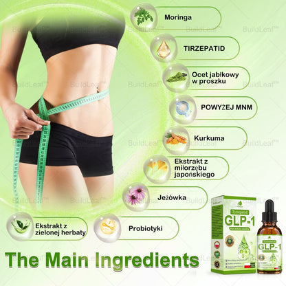 🍃Oficjalny sklep w Polsce | ♻️BuildLeaf® Tyrzepatyd GLP-1 Krople odchudzające i wspomagające zdrowie – 👩‍⚕️Spożywczej jakości spalacz tłuszczu opracowany przez Polskie Towarzystwo Leczenia Otyłości