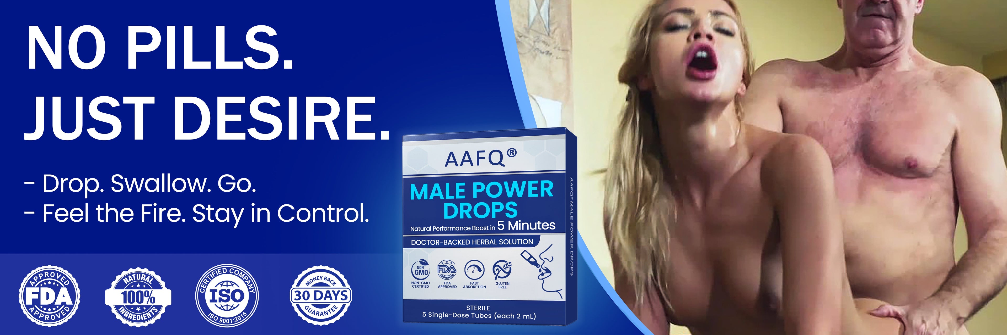 AAFQ® Male Power Drops - 2025 Upgrade